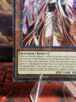 Yu-Gi-Oh! TCG Hecahands Ibtel (Starlight Rare) PHRE-EN001 1st Edition - Image 3