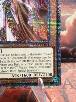 Yu-Gi-Oh! TCG Hecahands Ibtel (Starlight Rare) PHRE-EN001 1st Edition - Image 5
