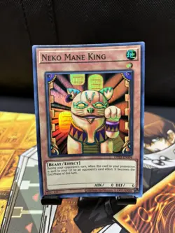 Yu-Gi-Oh! Neko Mane King Unlimited OP20-EN004 Super Rare NM/LP x1 - Image 1
