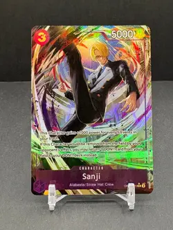 Sanji Alt Art Rare - Legacy of the Master #OP12-070 R One Piece TCG - Image 1