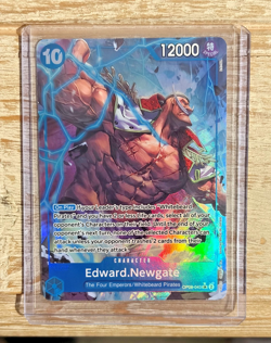 Edward Newgate OP08-043 Parallel Alt Art SR Two Legends One Piece English - Image 1