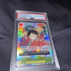 PSA 10 Monkey D. Luffy OP07-109 500 Years In The Future ONE PIECE #109 - Image 1