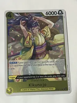 Kikunojo R OP06-104 - Wings Of The Captain - One Piece TCG - Image 1