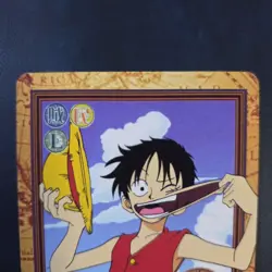 One Piece Carddass Hyper Battle Luffy Straw Hat C05 1999 【U.S./DDP】 - Image 2