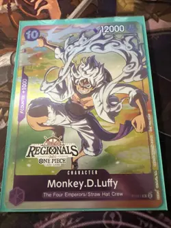 Monkey.D.Luffy P-041 Offline Regional 2024 [Participant] -Near Mint English Foil - Image 1