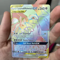 Pokemon TCG Lucario & Melmetal GX Tag Team Unbroken Bonds Card 224/214 - Image 1