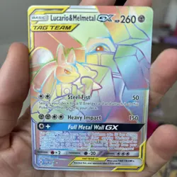 Pokemon TCG Lucario & Melmetal GX Tag Team Unbroken Bonds Card 224/214 - Image 3