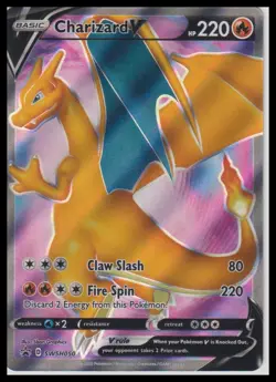 SWSH: Sword & Shield Promo Cards #SWSH050 Charizard V - Image 1