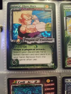 Dragon Ball Z TCG 2001- 2002, 15 Rare Vintage Holo Foil Cards NM - Image 2