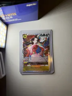 Boa Hancock SR OP14-112 The Azure Sea's Seven Foil One Piece Card Game - Image 1