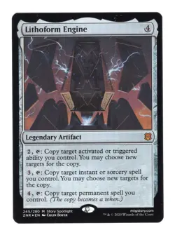 MTG English Lithoform Engine NM Normal Zendikar Rising - Image 1