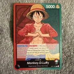 One Piece Card Game Monkey D. Luffy Leader Op01-003 Demo Deck - Image 1