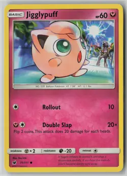 Jigglypuff 71/111 Pokemon Crimson Invasion Common Lightly Played Card (LP) 1 - Image 1