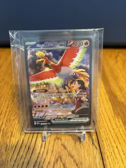 Pokemon TCG Ethan's Ho-Oh EX Sir 230/182 Destined Rivals - Image 1