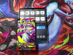HEAVY 22.64g Pokemon Mega Evolutions WEIGHTED Booster Pack (SEALED) - Image 1