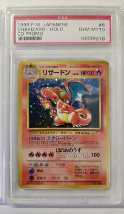 Pokemon - 1998 Japanese Charizard Holo PSA 10 - Image 1