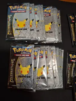 Pokemon 25th Celebrations Booster Pack Anniversary - Lot of 67 packs - Sealed - Image 3