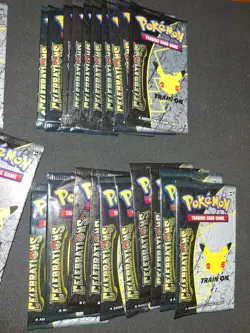 Pokemon 25th Celebrations Booster Pack Anniversary - Lot of 67 packs - Sealed - Image 5