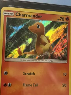 Pokemon Charmander 18/147 Burning Shadows 2017 Rev Holo Foil CGC 7 *WEB HOLO* - Image 5