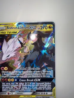 Pokemon TCG Reshiram & Zekrom GX 157/236 Cosmic Eclipse Tag Team 2019 - Image 3