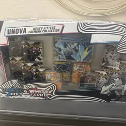 Pokemon Sealed Black Bolt & White Flare Unova Heavy Hitters Premium Collection - Image 1