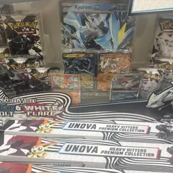 Pokemon Sealed Black Bolt & White Flare Unova Heavy Hitters Premium Collection - Image 4