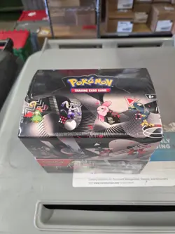 Pokemon TCG Black Bolt & White Flare Unova 8 Mini Tins Full Art Set Display Box - Image 1