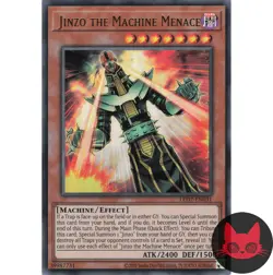 Yugioh Jinzo the Machine Menace LED7-EN031 Ultra Rare NM - Image 1