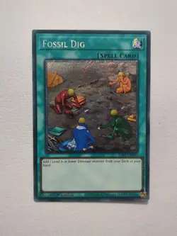 Fossil Dig RA01-EN053 - Platinum Secret Rare - YuGiOh - Image 1