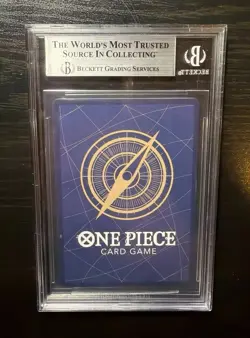 Luffy English Version 1st Anniversary 006 One Piece BGS 9 3x Perfect 10 Subs - Image 2