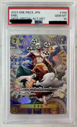 ENEL PSA10 OP05-100 Special Art Awakening of the New Era One Piece Japanes - Image 1