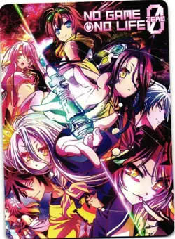 SCHWI AND SHIRO NO GAME NO LIFE HOLOGRAPHIC Collectible Anime Card - Image 2
