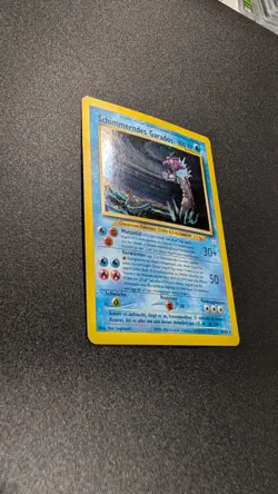 Pokemon Shining Gyarados Holo Neo Revelation Card 65/64, GERMAN, MP - Image 3