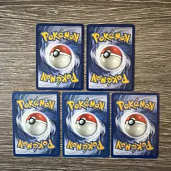 5x Pokemon Cards Wotc Vintage Card Bundle BASE SET (26) - Image 2