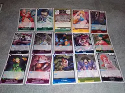 LOT 80+ ONE PIECE TCG CARDS ALL HOLOGRAPHIC SOME JAPANESE - Image 4