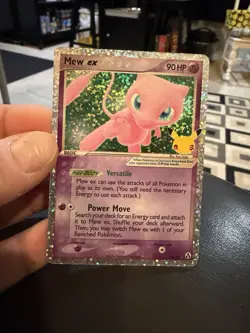 Mew ex 25th Anniversary Celebrations Classic Collection Pokemon Card 88/110 NM - Image 1