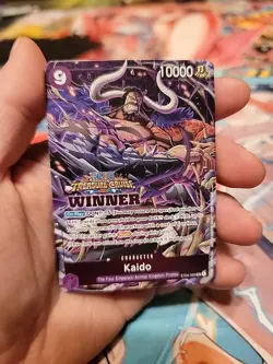 Kaido Treasure Cruise Winner ST04-003 One Piece Promo Prize Card English - Image 1