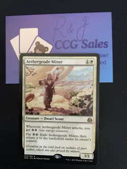 Magic the Gathering -MTG-Aethergeode Miner - Image 1