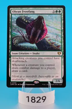 MTG Ohran Frostfang Commander Masters Regular #309 - Image 1