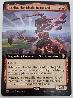 Laelia, the Blade Reforged - Extended Art -English - Commander - Image 1