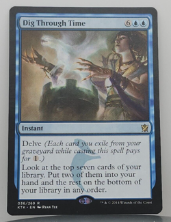 Dig Through Time - Khans of Tarkir - KTK - 36/269 - MTG - Image 1