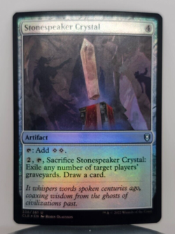 Foil - Stonespeaker Crystal - Commander Legends: Battle for Baldur's Gate (CLB) - Image 1