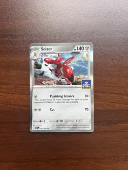 Scizor Stamped Asia Exclusive GYM 141/197 Pokemon TCG - Image 1
