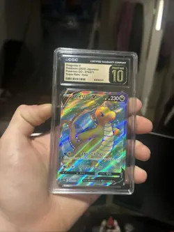Dragonite V - Pokemon (2022) Japanese 078/071- CGC Pristine 10 - Super Rare Holo - Image 1