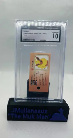 1997 Pokemon Flareon Mini Trainer File 3 CGC 10 - Image 1