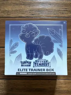 POKEMON SILVER TEMPEST ELITE TRAINER BOX ETB FACTORY SEALED SWORD SHIELD - Image 1