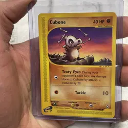 Cubone 72/147 Aquapolis e-Series 2002 NM Pokemon Nintendo Vintage Vtg Common - Image 1