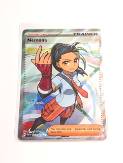 Nemona 229/91 Trainer Ultra Rare Holo Paldean Fates POKEMON TCG PAF ENGLISH NM/M - Image 1