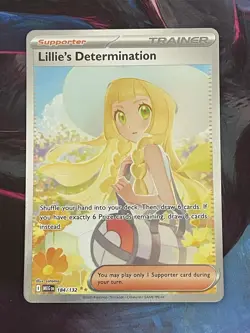 Pokemon TCG: Mega Evolutions - Lillies Determination 184/132 SIR NM - Image 1