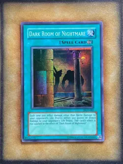 Yugioh Dark Room of Nightmare PGD-082 Super Rare MP - Image 1